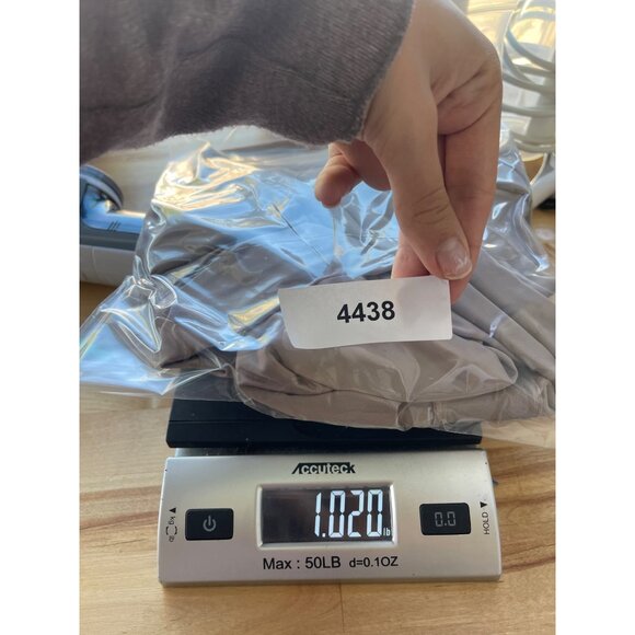 Victoria's Secret Lux Glossy Sport Wide Leg Jumpsuit Size M NWT VSX Brown Mocha - Picture 14 of 14